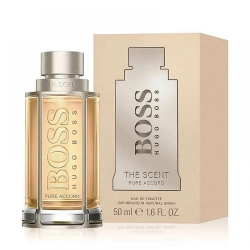 عطر بوس ذا سنت بيور اكورد او دو تواليت للرجال_100مل Boss The Scent Pure Accord Eau de Toilette